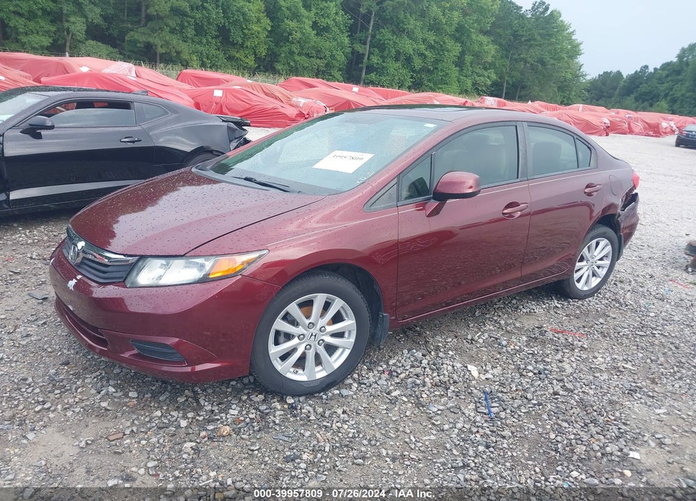 2012 HONDA CIVIC EX VIN: 19XFB2F82CE089210