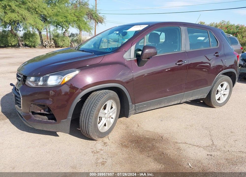 2020 CHEVROLET TRAX FWD LS VIN: KL7CJKSB8LB353435