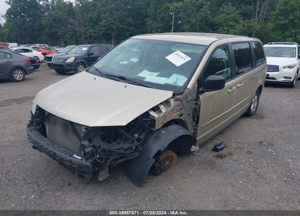 2010 DODGE GRAND CARAVAN SE VIN: 2D4RN4DE6AR192007