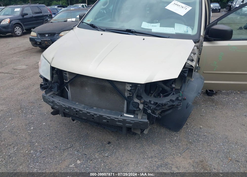 2010 DODGE GRAND CARAVAN SE VIN: 2D4RN4DE6AR192007