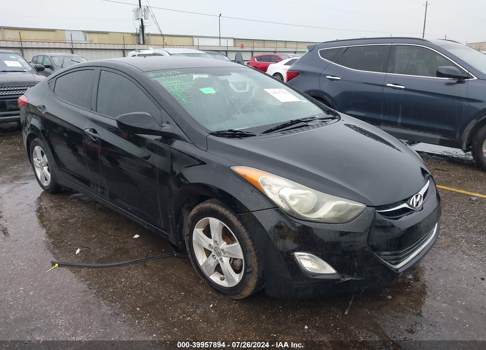 2013 HYUNDAI ELANTRA GLS VIN: 5NPDH4AE4DH168180