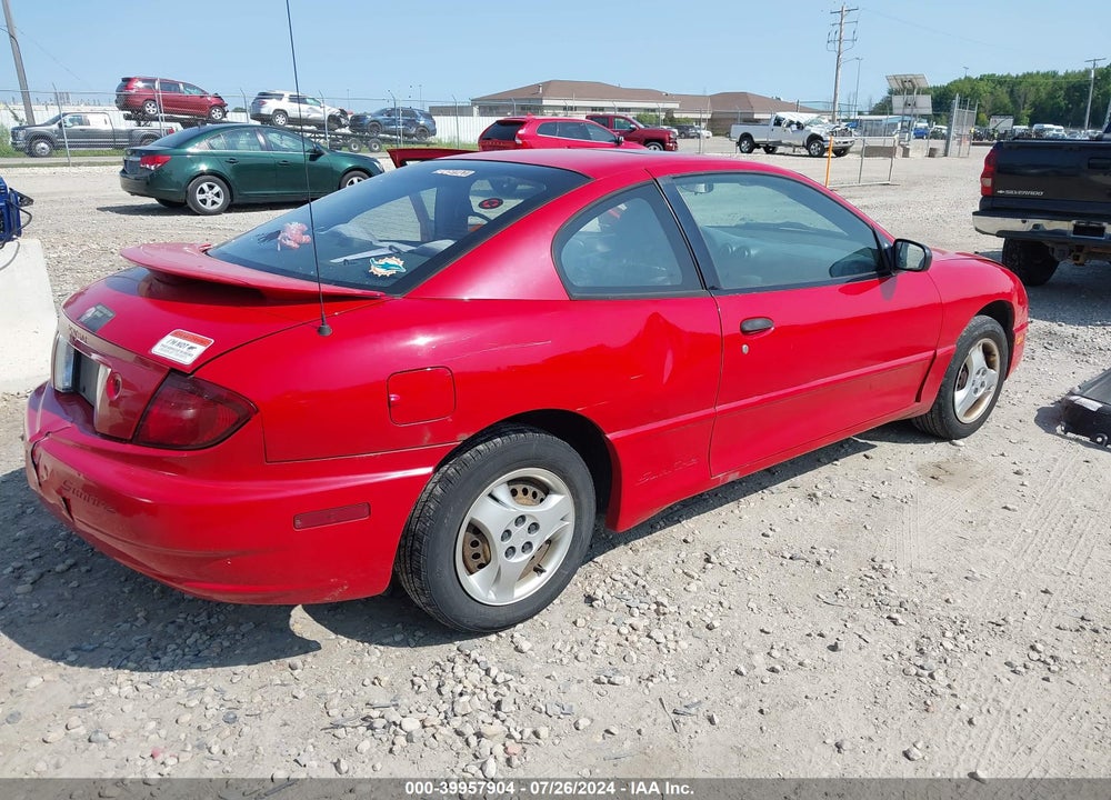 2005 PONTIAC SUNFIRE VIN: 3G2JB12F85S114368