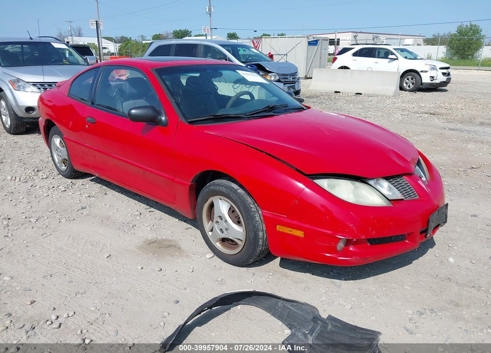 2005 PONTIAC SUNFIRE VIN: 3G2JB12F85S114368