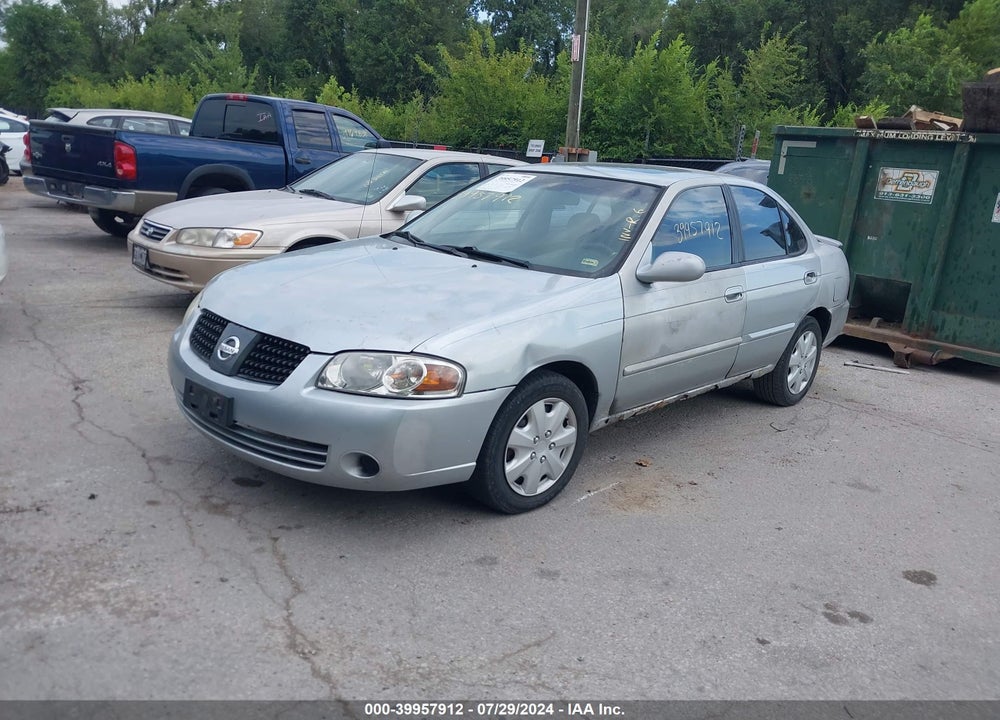 2004 NISSAN SENTRA VIN: 3N1CB51A14L561301