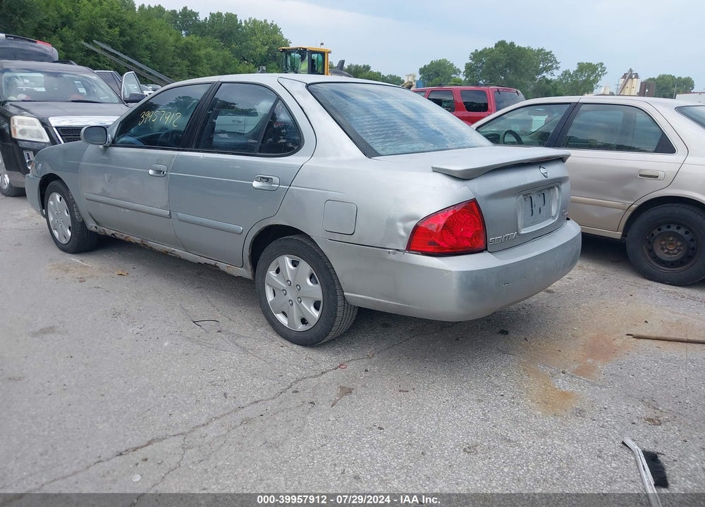 2004 NISSAN SENTRA VIN: 3N1CB51A14L561301