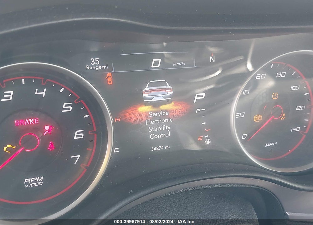 2023 DODGE CHARGER SXT VIN: 2C3CDXBG8PH564395