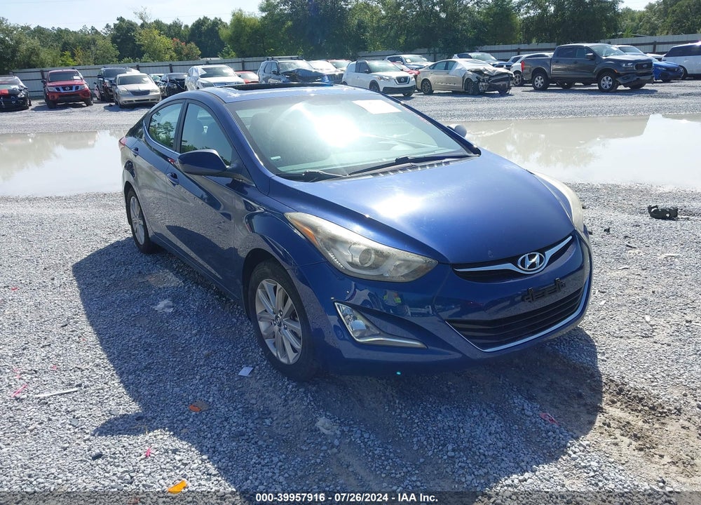 2015 HYUNDAI ELANTRA SE VIN: 5NPDH4AE9FH632017