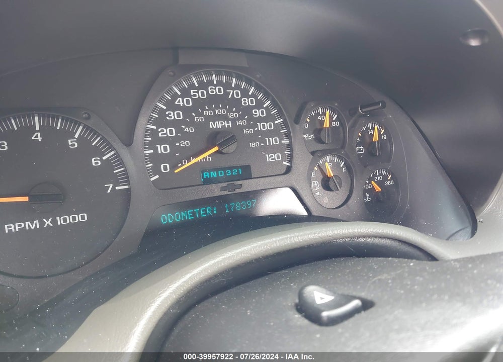 2003 CHEVROLET TRAILBLAZER EXT LT VIN: 1GNES16S236110815