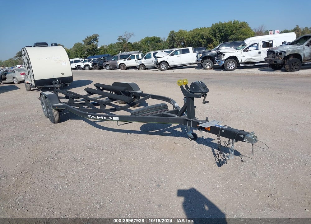 2021 WHITE BOAT TRAILER VIN: 7J515LL27MB011031