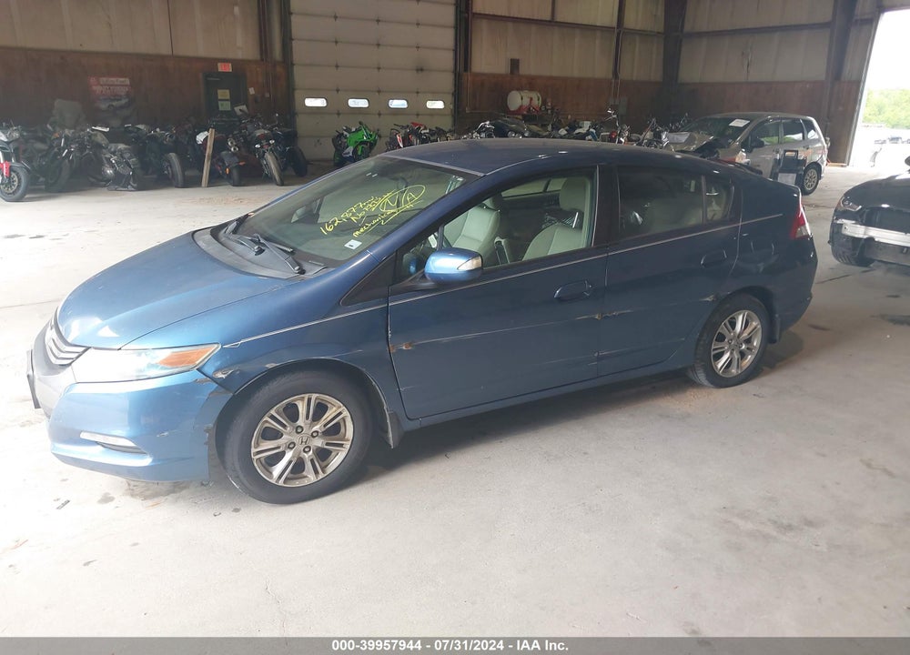 2010 HONDA INSIGHT EX VIN: JHMZE2H74AS006491