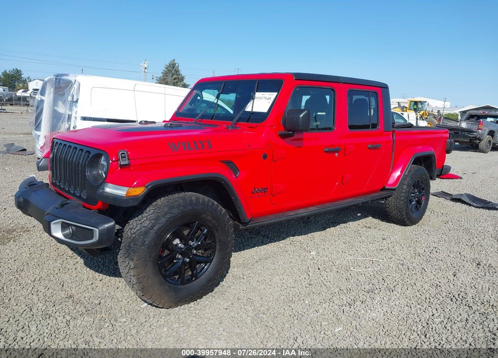 2021 JEEP GLADIATOR SPORT S 4X4 VIN: 1C6JJTAG4ML622417