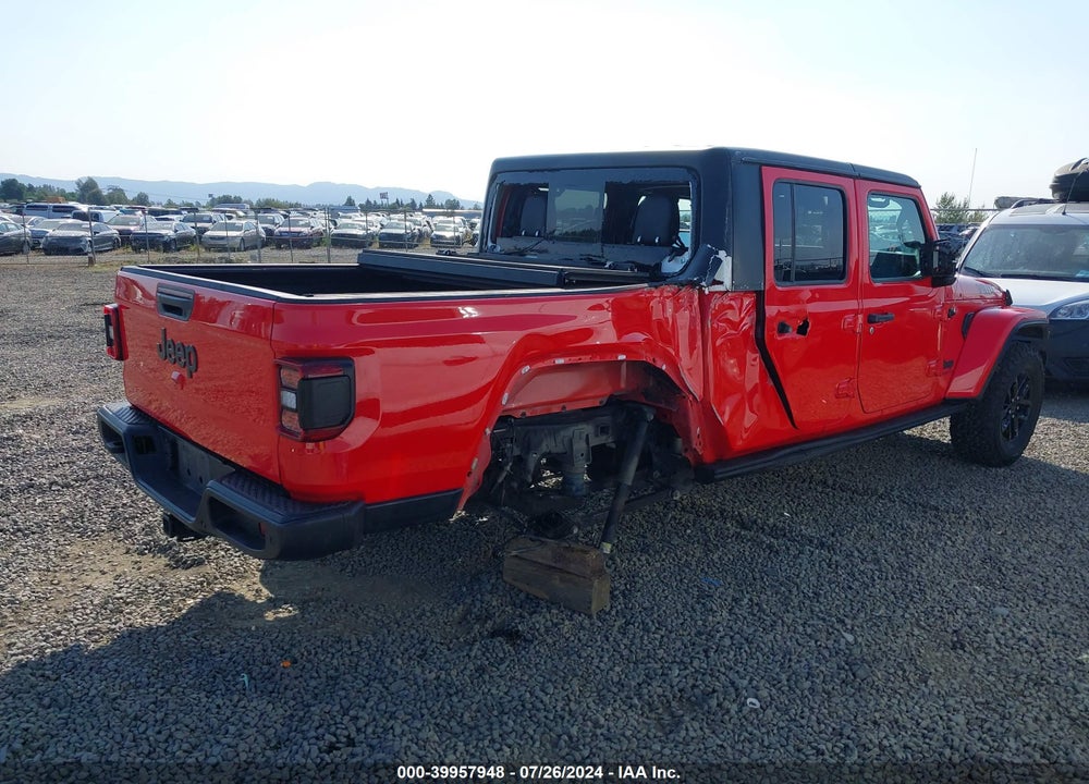 2021 JEEP GLADIATOR SPORT S 4X4 VIN: 1C6JJTAG4ML622417