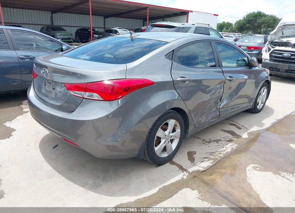 2013 HYUNDAI ELANTRA GLS VIN: 5NPDH4AE7DH199794
