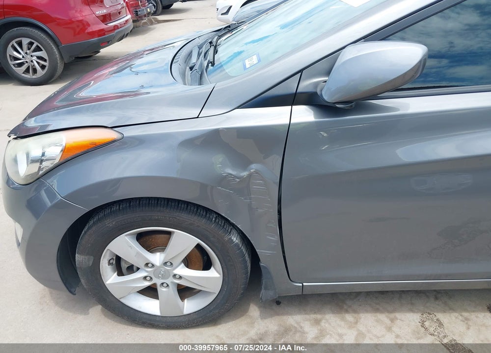 2013 HYUNDAI ELANTRA GLS VIN: 5NPDH4AE7DH199794