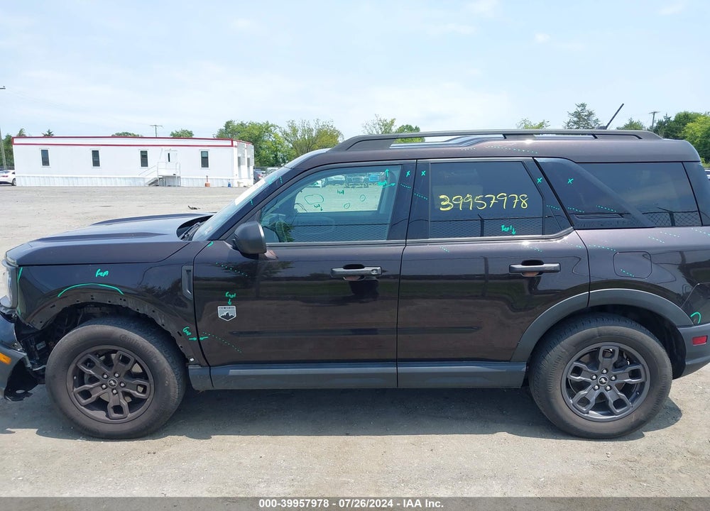 2021 FORD BRONCO SPORT BIG BEND VIN: 3FMCR9B69MRA96902