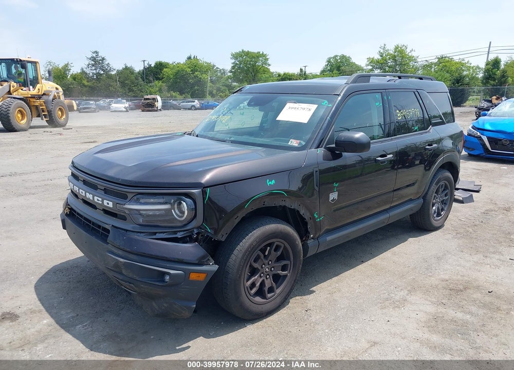2021 FORD BRONCO SPORT BIG BEND VIN: 3FMCR9B69MRA96902