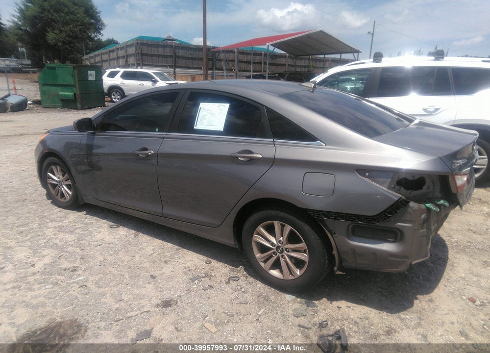 2013 HYUNDAI SONATA GLS VIN: 5NPEB4AC8DH625612