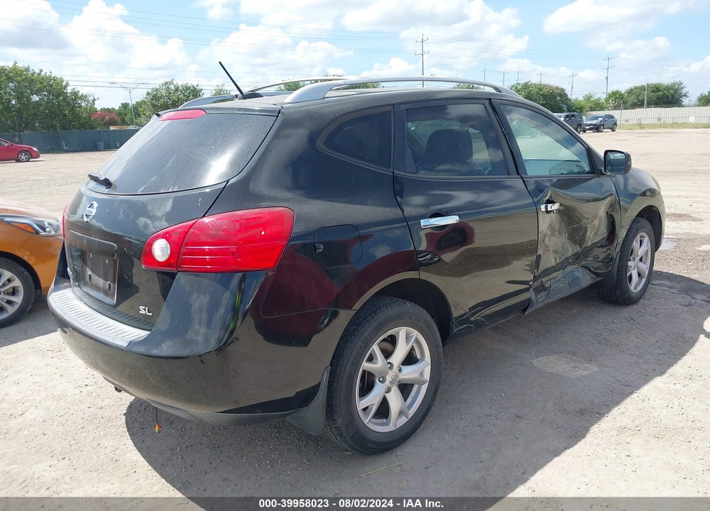 2010 NISSAN ROGUE SL VIN: JN8AS5MTXAW025118