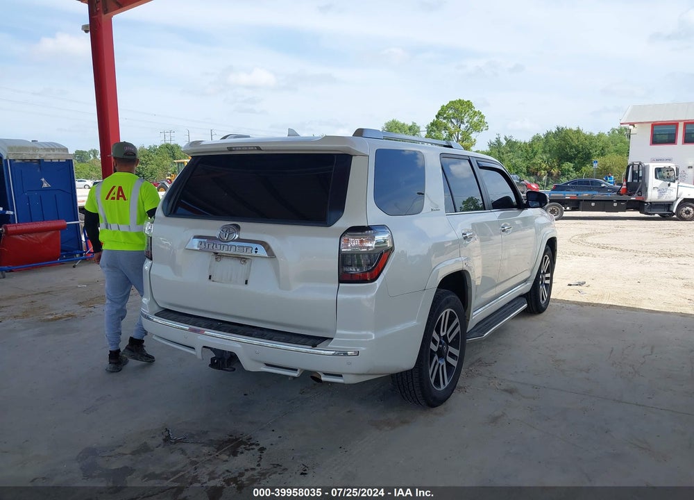 2016 TOYOTA 4RUNNER LIMITED VIN: JTEZU5JR2G5125936