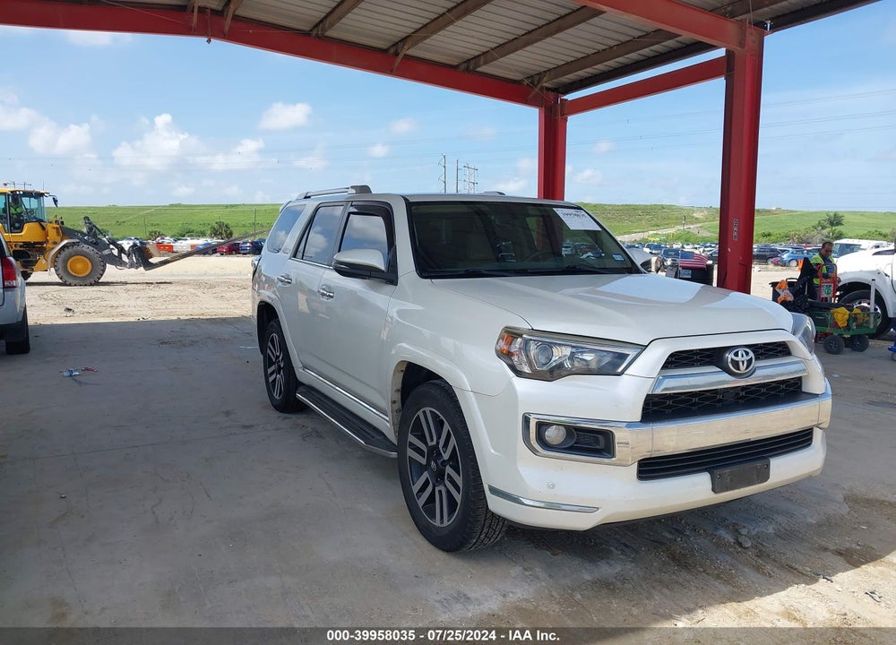 2016 TOYOTA 4RUNNER LIMITED VIN: JTEZU5JR2G5125936
