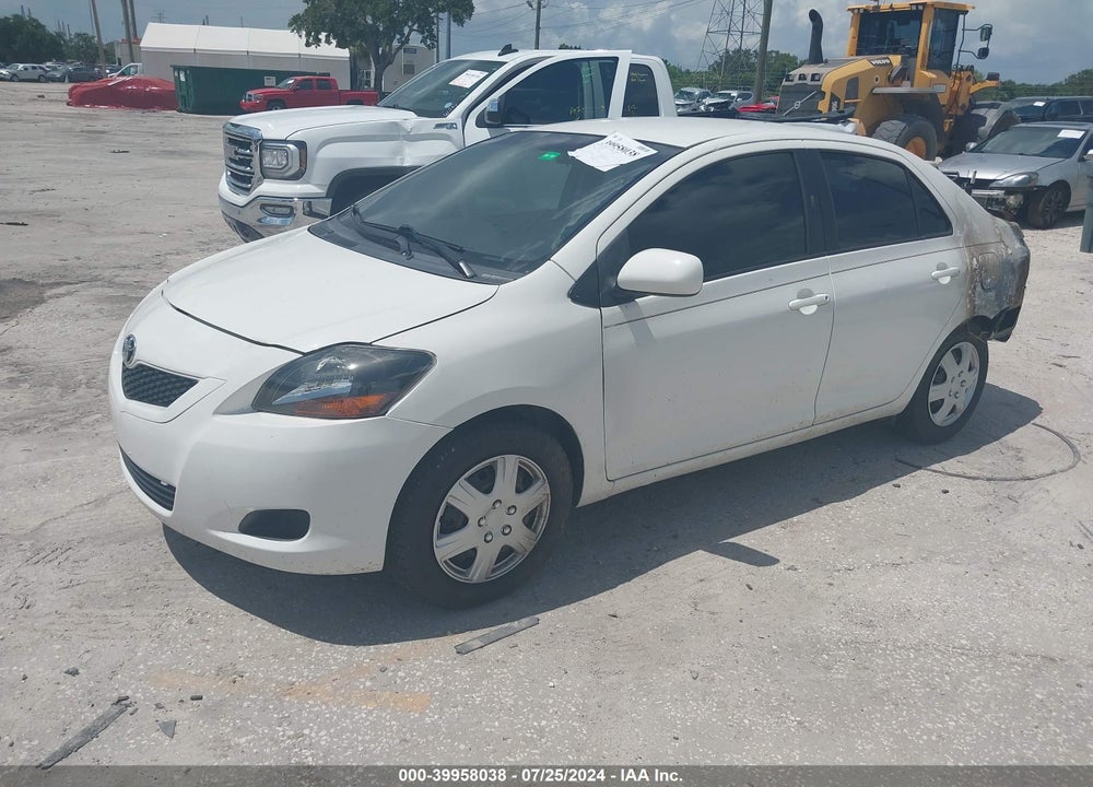 2012 TOYOTA YARIS VIN: JTDBT4K3XCL012061