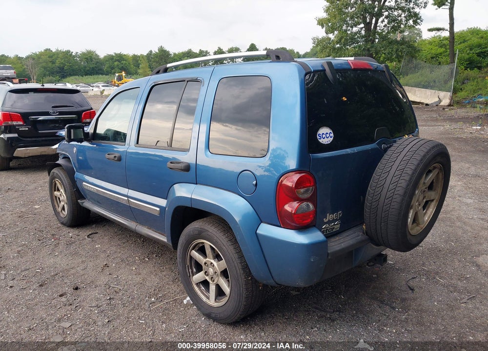 2006 JEEP LIBERTY LIMITED EDITION VIN: 1J4GL58K66W241344