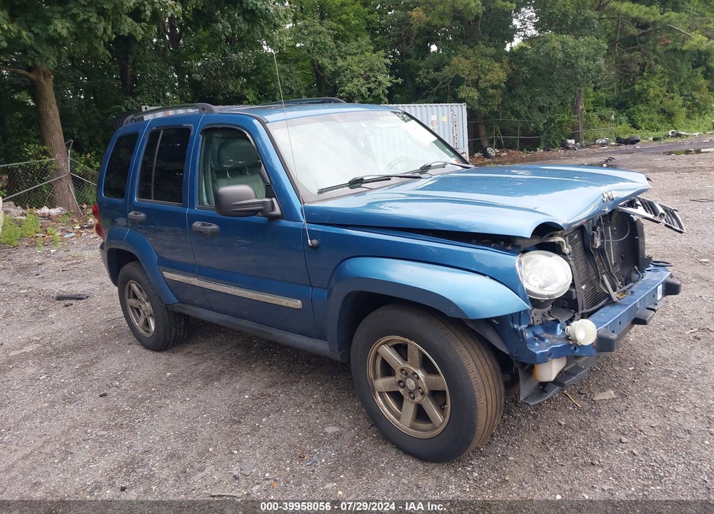 2006 JEEP LIBERTY LIMITED EDITION VIN: 1J4GL58K66W241344