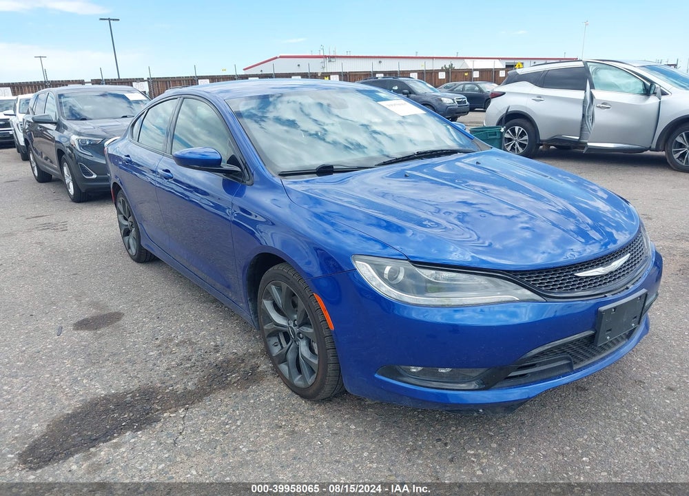 2015 CHRYSLER 200 S VIN: 1C3CCCDG5FN567284