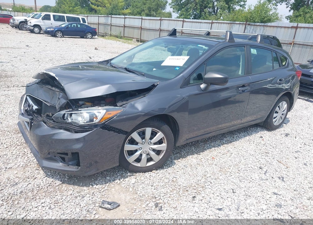 2019 SUBARU IMPREZA 2.0I VIN: 4S3GTAB61K3737206