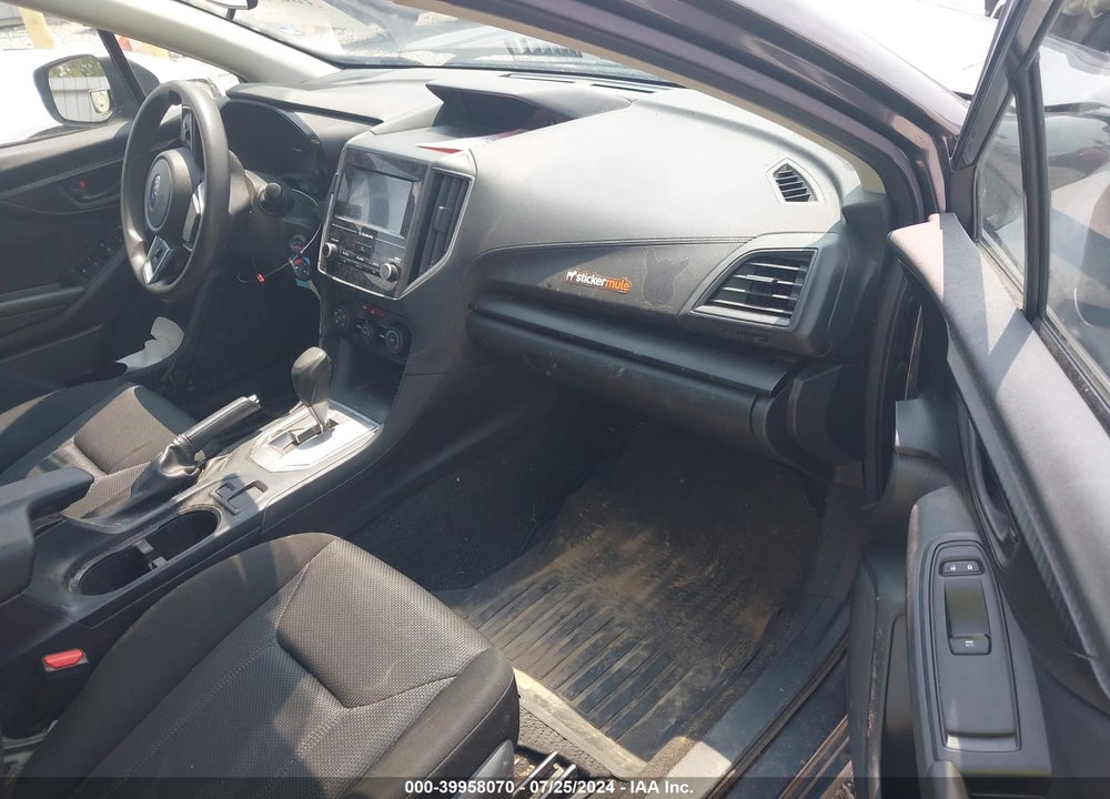 2019 SUBARU IMPREZA 2.0I VIN: 4S3GTAB61K3737206