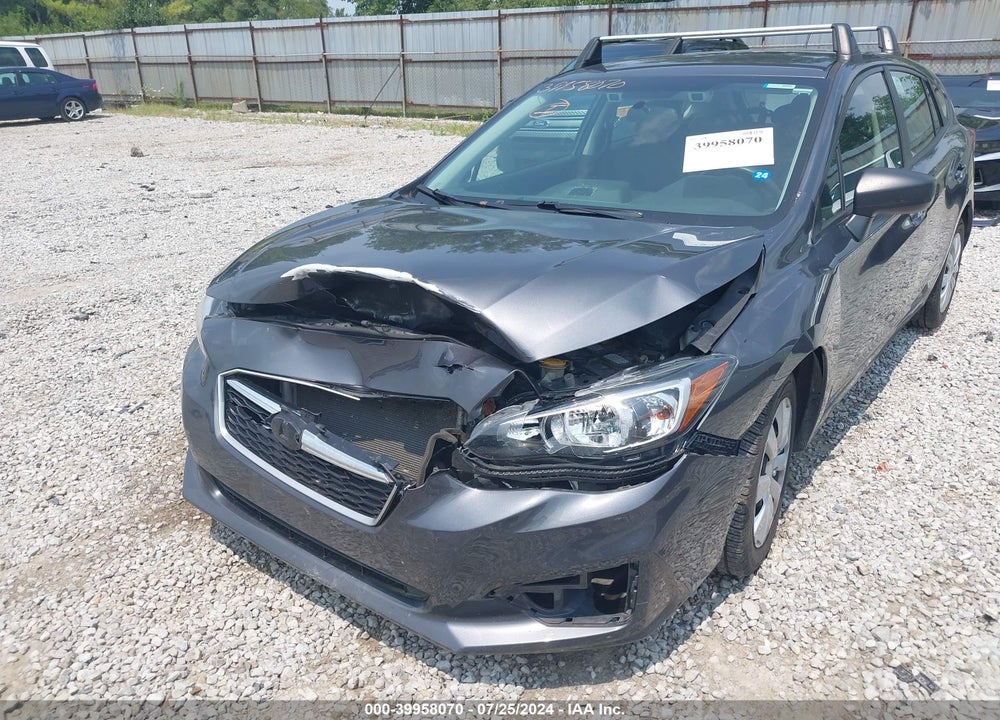 2019 SUBARU IMPREZA 2.0I VIN: 4S3GTAB61K3737206