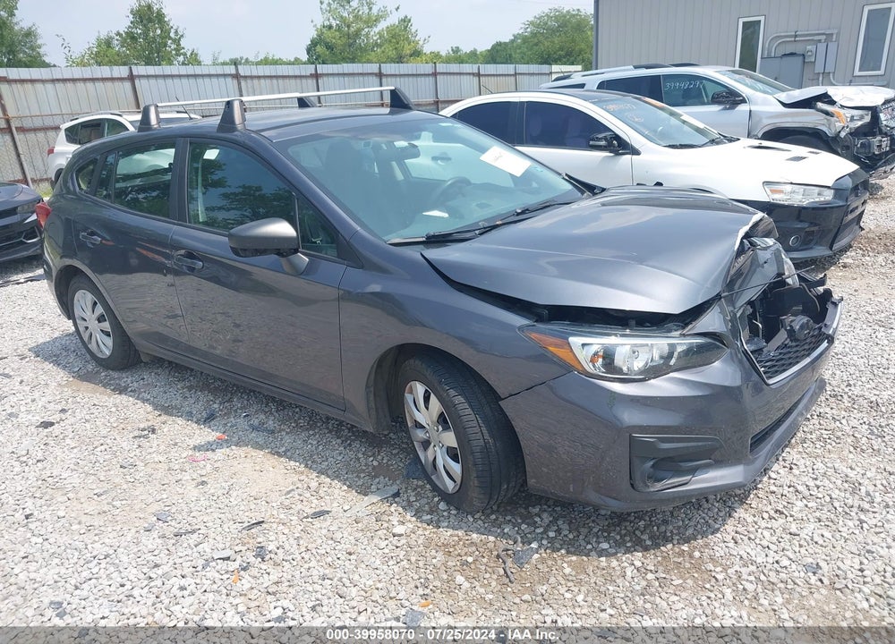 2019 SUBARU IMPREZA 2.0I VIN: 4S3GTAB61K3737206