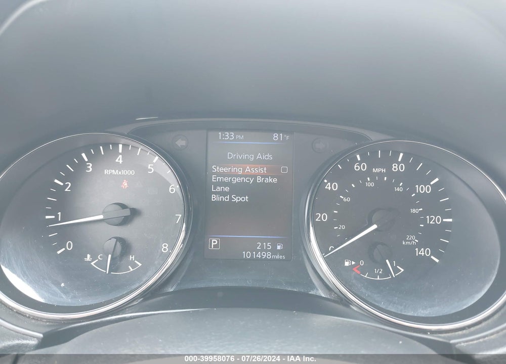 2019 NISSAN ROGUE SV VIN: JN8AT2MV4KW380736