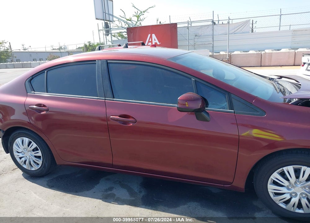 2012 HONDA CIVIC LX VIN: 2HGFB2F53CH562236
