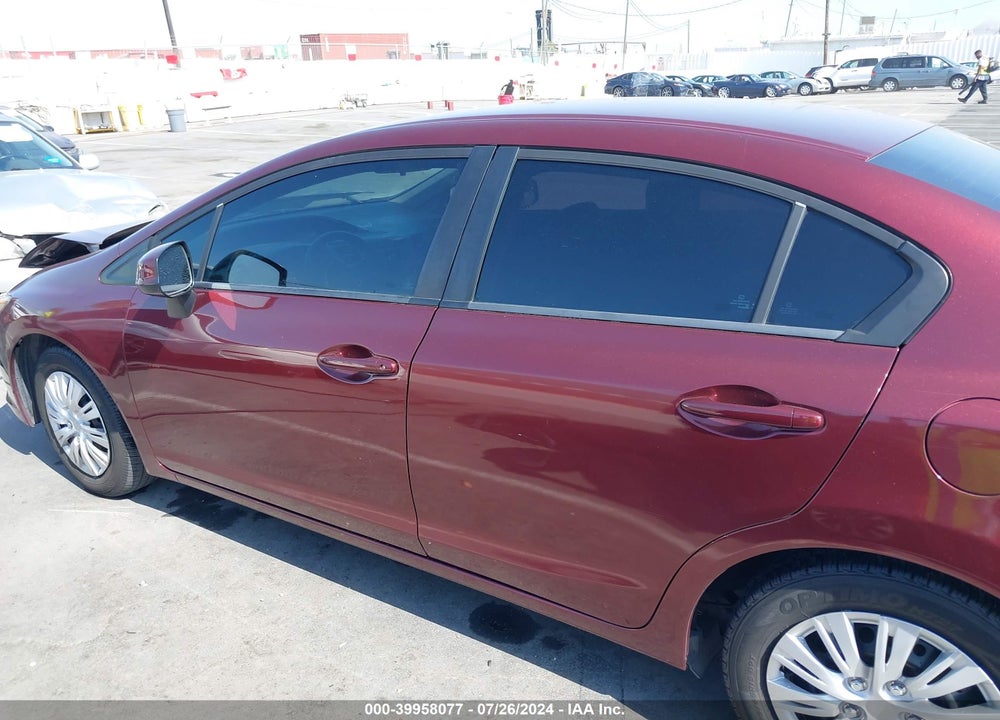 2012 HONDA CIVIC LX VIN: 2HGFB2F53CH562236