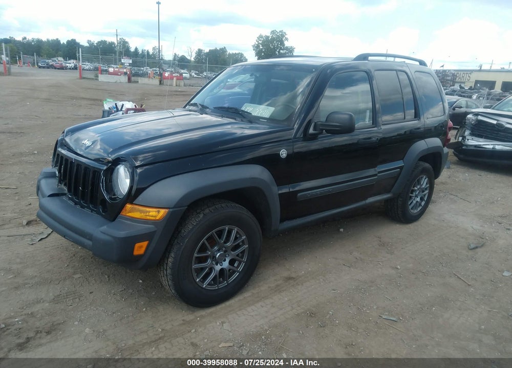 2007 JEEP LIBERTY SPORT VIN: 1J4GL48K47W639857