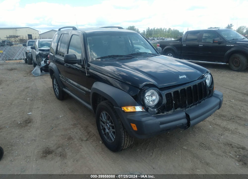 2007 JEEP LIBERTY SPORT VIN: 1J4GL48K47W639857