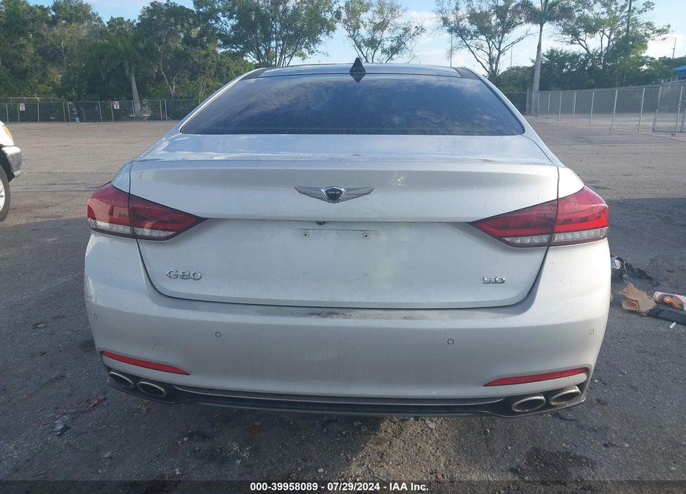 2018 GENESIS G80 5.0 ULTIMATE VIN: KMHGN4JF8JU244723