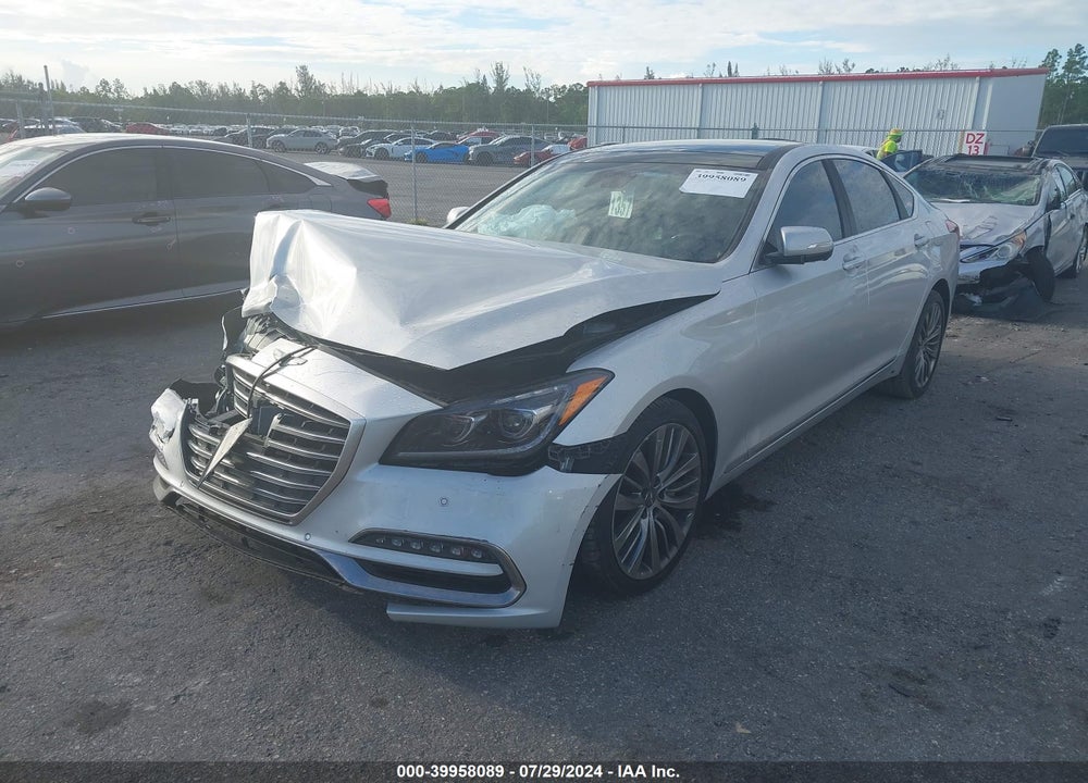 2018 GENESIS G80 5.0 ULTIMATE VIN: KMHGN4JF8JU244723