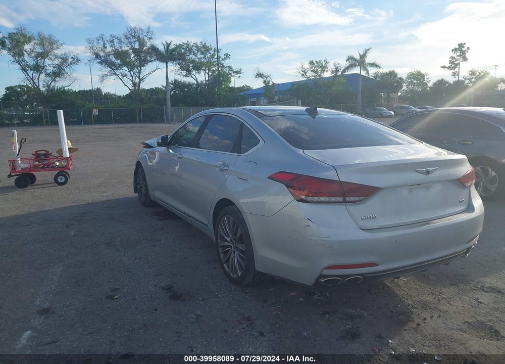 2018 GENESIS G80 5.0 ULTIMATE VIN: KMHGN4JF8JU244723