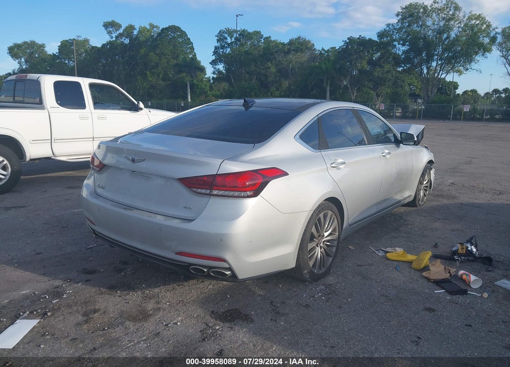 2018 GENESIS G80 5.0 ULTIMATE VIN: KMHGN4JF8JU244723