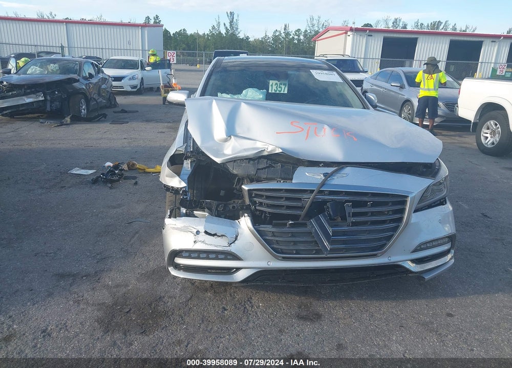 2018 GENESIS G80 5.0 ULTIMATE VIN: KMHGN4JF8JU244723