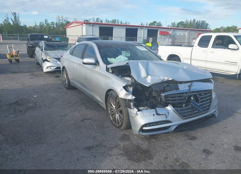 2018 GENESIS G80 5.0 ULTIMATE VIN: KMHGN4JF8JU244723