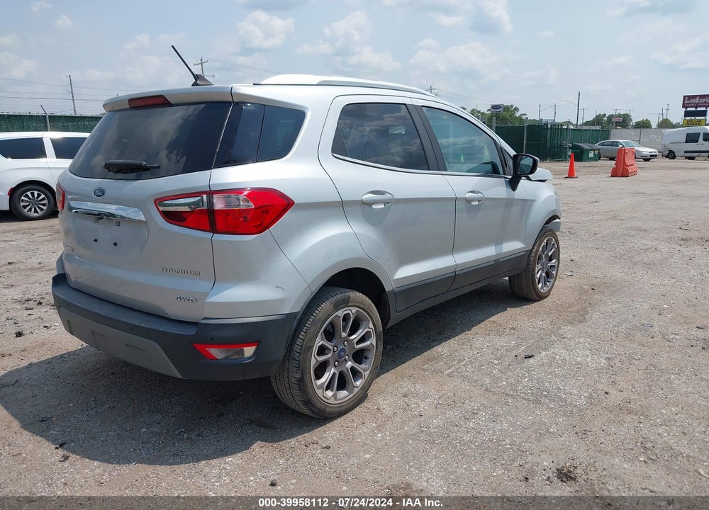 2020 FORD ECOSPORT TITANIUM VIN: MAJ6S3KL7LC347380