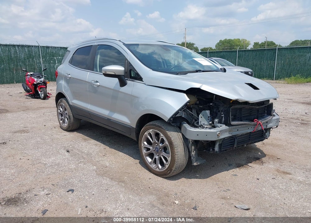 2020 FORD ECOSPORT TITANIUM VIN: MAJ6S3KL7LC347380