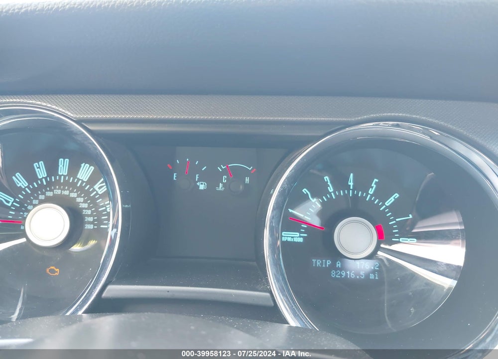 2012 FORD MUSTANG V6 VIN: 1ZVBP8AM6C5287790