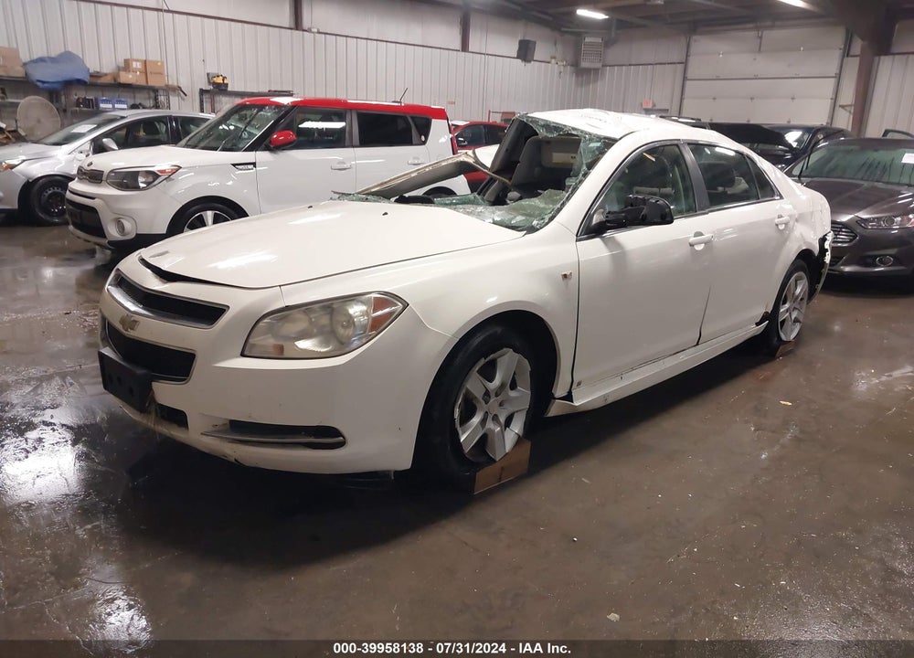 2008 CHEVROLET MALIBU LS VIN: 1G1ZG57B984252883