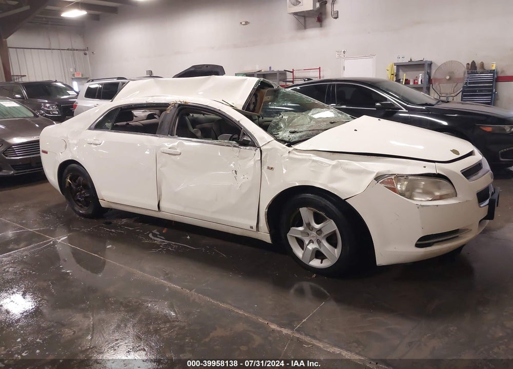 2008 CHEVROLET MALIBU LS VIN: 1G1ZG57B984252883