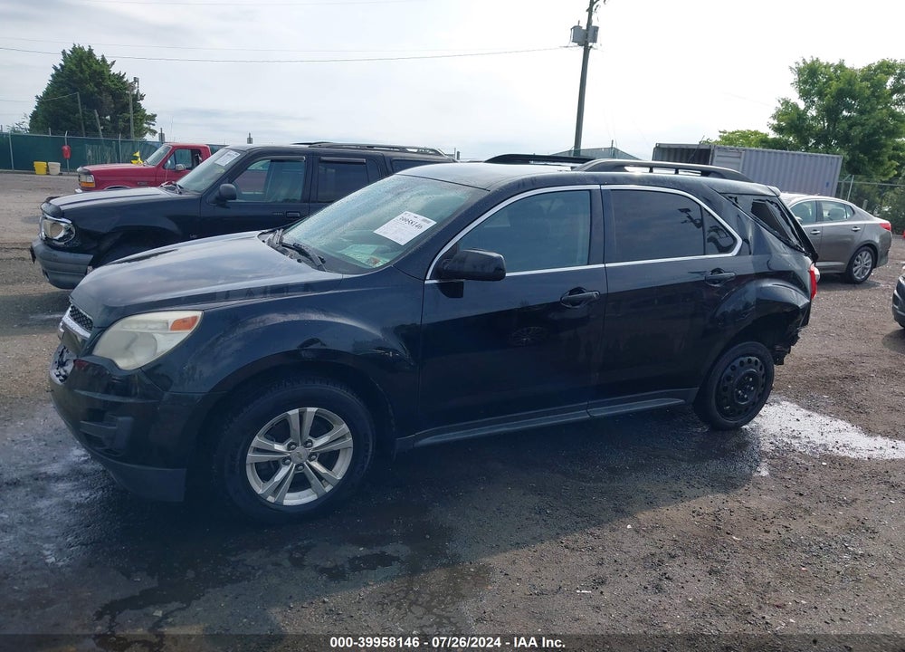 2012 CHEVROLET EQUINOX 1LT VIN: 2GNALDEK7C6156133