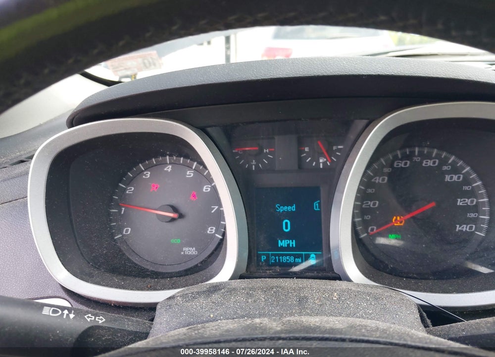 2012 CHEVROLET EQUINOX 1LT VIN: 2GNALDEK7C6156133